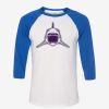 Unisex Three-Quarter Sleeve Baseball Tee Thumbnail