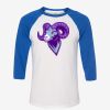 Unisex Three-Quarter Sleeve Baseball Tee Thumbnail