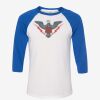 Unisex Three-Quarter Sleeve Baseball Tee Thumbnail