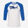 Unisex Three-Quarter Sleeve Baseball Tee Thumbnail