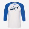 Unisex Three-Quarter Sleeve Baseball Tee Thumbnail