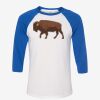 Unisex Three-Quarter Sleeve Baseball Tee Thumbnail