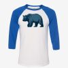 Unisex Three-Quarter Sleeve Baseball Tee Thumbnail