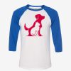Unisex Three-Quarter Sleeve Baseball Tee Thumbnail