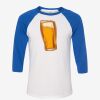 Unisex Three-Quarter Sleeve Baseball Tee Thumbnail