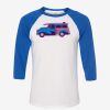 Unisex Three-Quarter Sleeve Baseball Tee Thumbnail