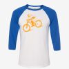 Unisex Three-Quarter Sleeve Baseball Tee Thumbnail