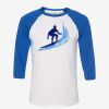 Unisex Three-Quarter Sleeve Baseball Tee Thumbnail
