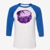 Unisex Three-Quarter Sleeve Baseball Tee Thumbnail