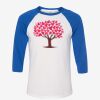 Unisex Three-Quarter Sleeve Baseball Tee Thumbnail