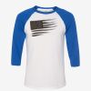 Unisex Three-Quarter Sleeve Baseball Tee Thumbnail