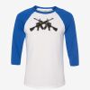 Unisex Three-Quarter Sleeve Baseball Tee Thumbnail