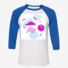 Unisex Three-Quarter Sleeve Baseball Tee Thumbnail