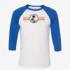 Unisex Three-Quarter Sleeve Baseball Tee Thumbnail
