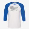 Unisex Three-Quarter Sleeve Baseball Tee Thumbnail