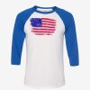 Unisex Three-Quarter Sleeve Baseball Tee Thumbnail