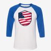 Unisex Three-Quarter Sleeve Baseball Tee Thumbnail