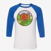 Unisex Three-Quarter Sleeve Baseball Tee Thumbnail