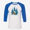 Unisex Three-Quarter Sleeve Baseball Tee Thumbnail