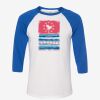 Unisex Three-Quarter Sleeve Baseball Tee Thumbnail