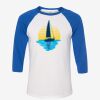 Unisex Three-Quarter Sleeve Baseball Tee Thumbnail
