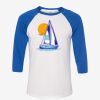 Unisex Three-Quarter Sleeve Baseball Tee Thumbnail