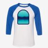 Unisex Three-Quarter Sleeve Baseball Tee Thumbnail