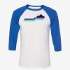 Unisex Three-Quarter Sleeve Baseball Tee Thumbnail