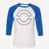 Unisex Three-Quarter Sleeve Baseball Tee Thumbnail