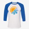 Unisex Three-Quarter Sleeve Baseball Tee Thumbnail