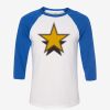 Unisex Three-Quarter Sleeve Baseball Tee Thumbnail