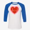 Unisex Three-Quarter Sleeve Baseball Tee Thumbnail