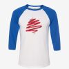 Unisex Three-Quarter Sleeve Baseball Tee Thumbnail