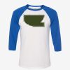 Unisex Three-Quarter Sleeve Baseball Tee Thumbnail