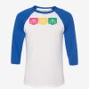 Unisex Three-Quarter Sleeve Baseball Tee Thumbnail
