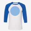 Unisex Three-Quarter Sleeve Baseball Tee Thumbnail