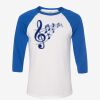 Unisex Three-Quarter Sleeve Baseball Tee Thumbnail