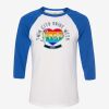 Unisex Three-Quarter Sleeve Baseball Tee Thumbnail