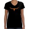 LAT Ladies Perfect V-Neck T-shirt Thumbnail