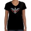 LAT Ladies Perfect V-Neck T-shirt Thumbnail