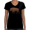 LAT Ladies Perfect V-Neck T-shirt Thumbnail
