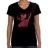 LAT Ladies Perfect V-Neck T-shirt Thumbnail