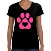 LAT Ladies Perfect V-Neck T-shirt Thumbnail