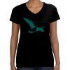LAT Ladies Perfect V-Neck T-shirt Thumbnail