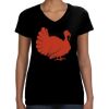 LAT Ladies Perfect V-Neck T-shirt Thumbnail