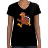 LAT Ladies Perfect V-Neck T-shirt Thumbnail