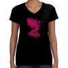 LAT Ladies Perfect V-Neck T-shirt Thumbnail