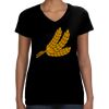 LAT Ladies Perfect V-Neck T-shirt Thumbnail