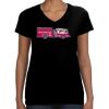 LAT Ladies Perfect V-Neck T-shirt Thumbnail