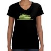 LAT Ladies Perfect V-Neck T-shirt Thumbnail